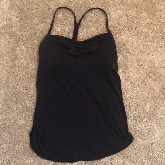 Lululemon tank with bra - Picture 3 of 4